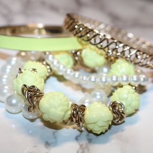 Yellow Bracelets